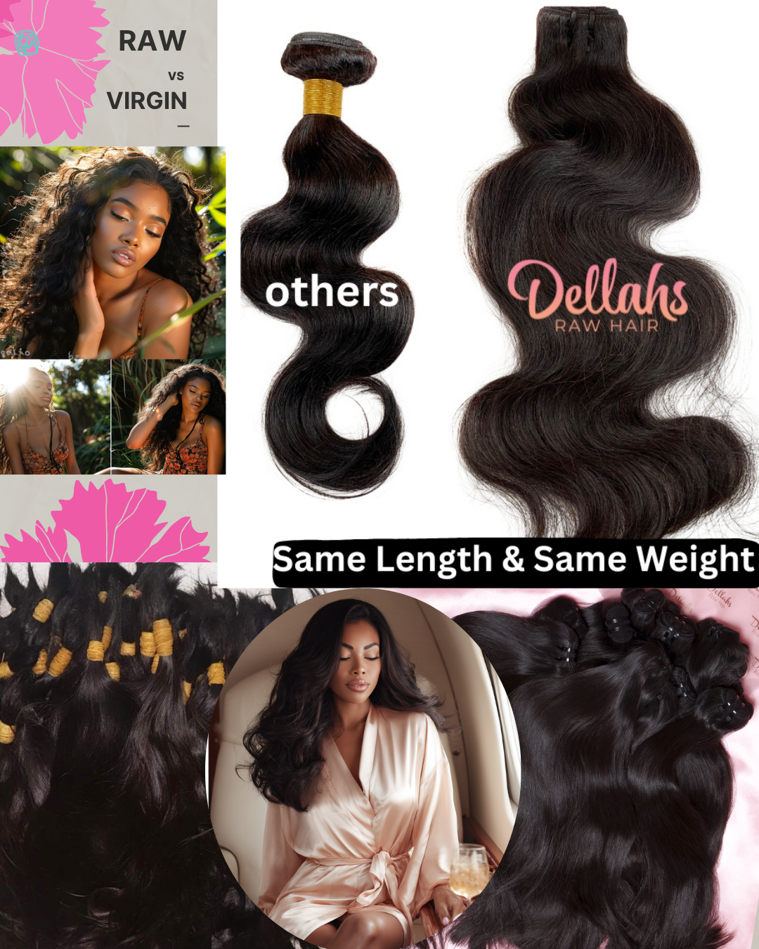 Read more about the article Raw Hair vs Virgin Hair
